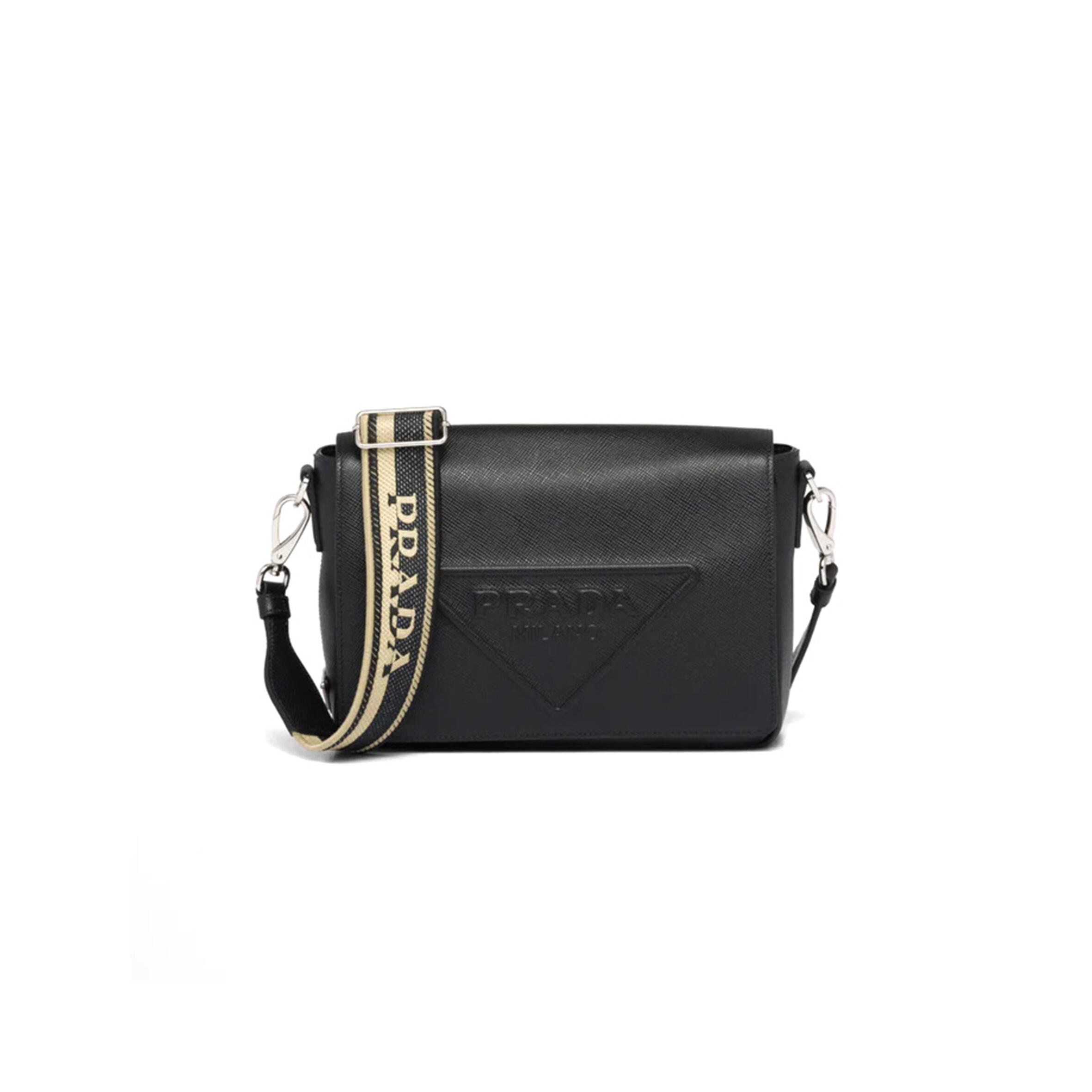 PRADA SAFFIANO LEATHER SHOULDER BAG 2VD046 (26*18*6.5cm)